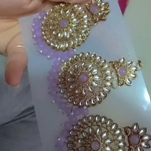 Earring With Mangtika