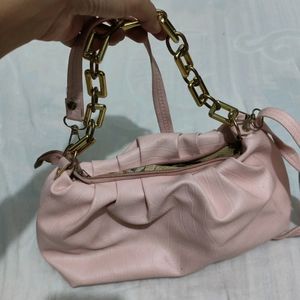 Pink Slingbag Long Short Hand Rope