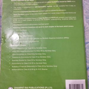 Business Studies Book Class 11 Cbse Sandeep Garg