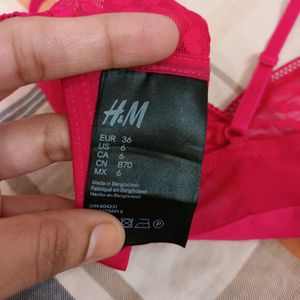 H&M B70...32B Net Bra