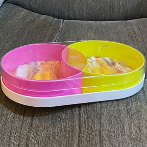 Multipurpose Dual Storage Plastic Box