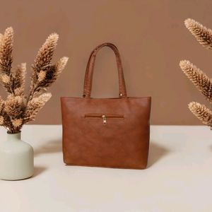 Beautiful Brown Handbag High Quality Material