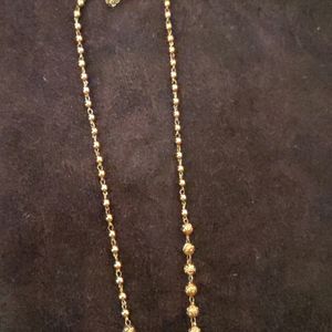 Golden Small Bits Necklace