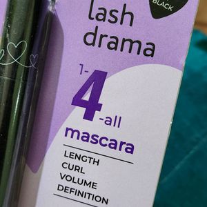 Plum Lash Drama 1-4-all Mascara 01 Black