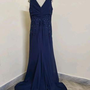 Navy Blue Gown