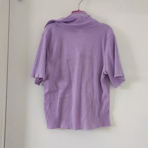 Lavender Crop Top