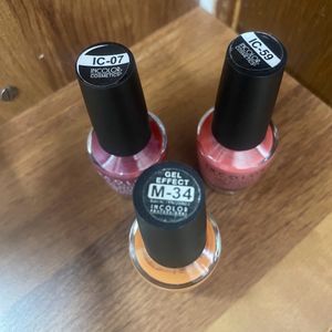 Set Of 3 Nail Paints