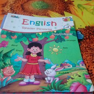 english book for K.G. class