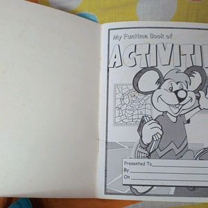 Combo Of 2 Activity Book