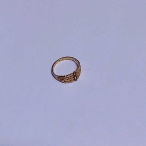 Golden Casual Daily Wear Ring