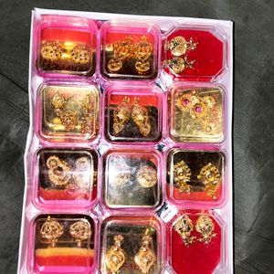 Gold Jhumka Pack Of 2