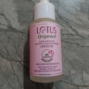 Lotus Organics Hair Growth Active Concentrate Seru