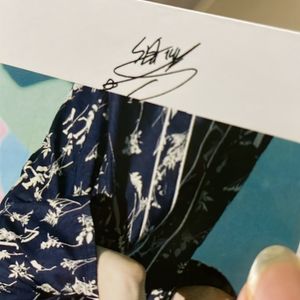 BTS Suga Polaroid Signed