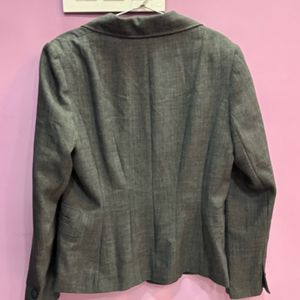 OVERSIZED GREY BLAZER- L/XL