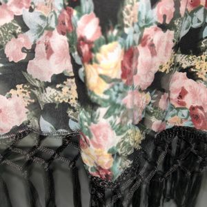 Floral Print Shrug