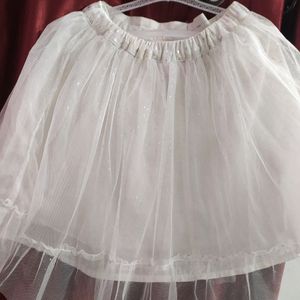 White Colour Skirt