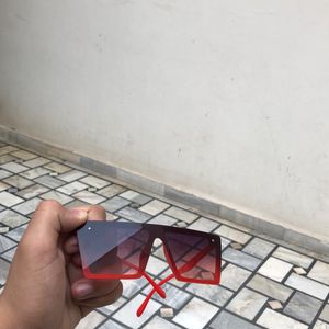 New Googles For Men Red Colour