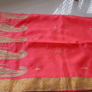 Beautiful Pink Saree🥻✨️