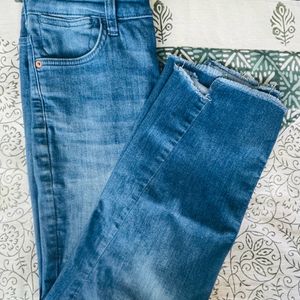 High Waist Denim Jeans Straight Fit