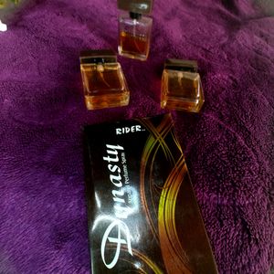 NEW RIDER DYNASTY APPAREL PERFUME SPRAY SET OF 3