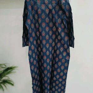 Blue Kurti Formal Wear