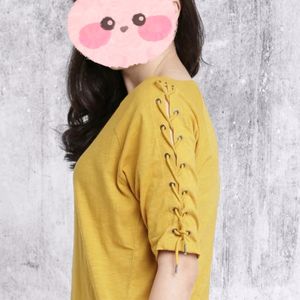 Cute Mustard Yellow Top