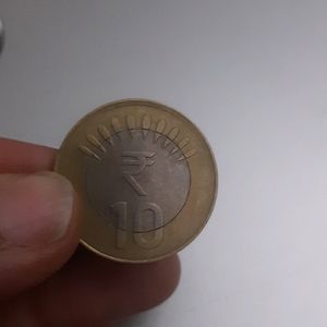 10 Rupee Coin Of 2015