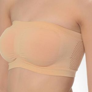 Strappless Strechable Comfortable Bra Free Size