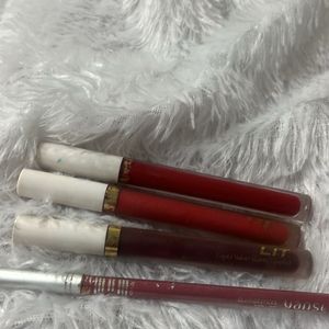 my glamm 3 shade of lipstick