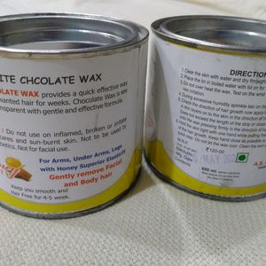 (Set Of 2) White Chocolate Wax