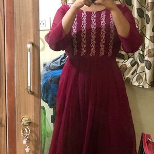 Dark Purple Kurta