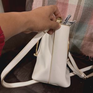 White Sling Bag By Westside lOV
