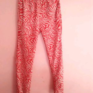 Red-white Casual Women Co-ord Set