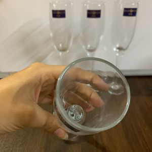 Long Wine 🍷🥂glass Set Of 4