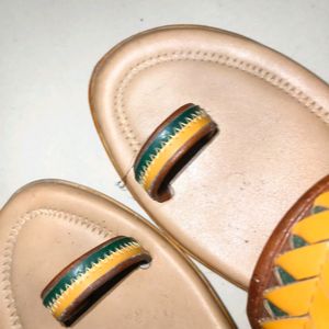 kolhapuri Style Aesthetic Slippers