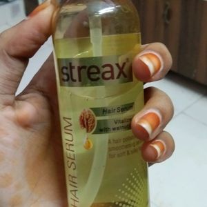 Streax Hair Serum Vitalized With Walnut Oil