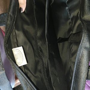 Black Laptop Office Side Bag