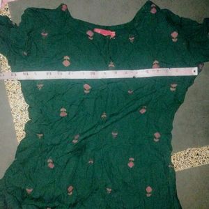 Amayra || Green Kurta || Good (Only 2 Times Used)