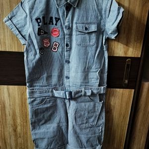 Denim Jump Suit Festival Price 250