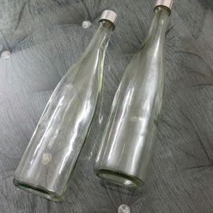 Glass Water Bottle