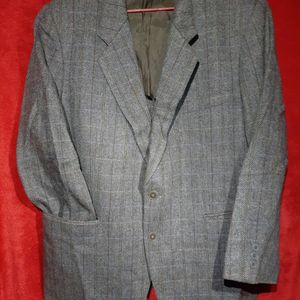 Warm Woolen Blend Blazer For Men