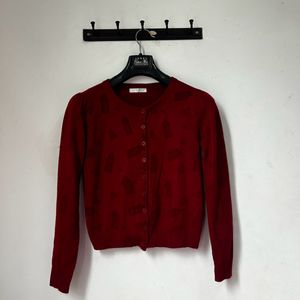 Red Cardigan