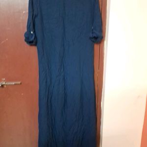 Navy Blue Kurta