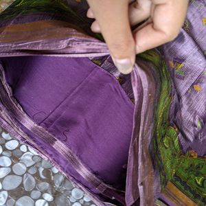 Paper Silk Saree