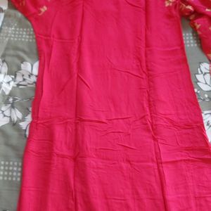 WOMEN PINK KURTI