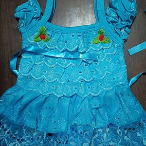 #7 New Frock For Girls (0-3 Months)