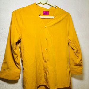 A Mustard Coloured Shirt