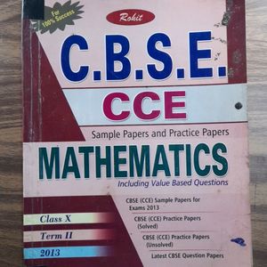 Rohit CBSE Sample Papers And Practice Papers Mathematics For Class 10th