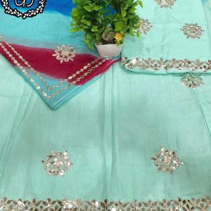 🌟LIMITED STOCK BOOK FAST🌟 COTTON RAJPUTI SUIT