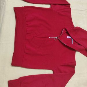 Women Crop Hoodie